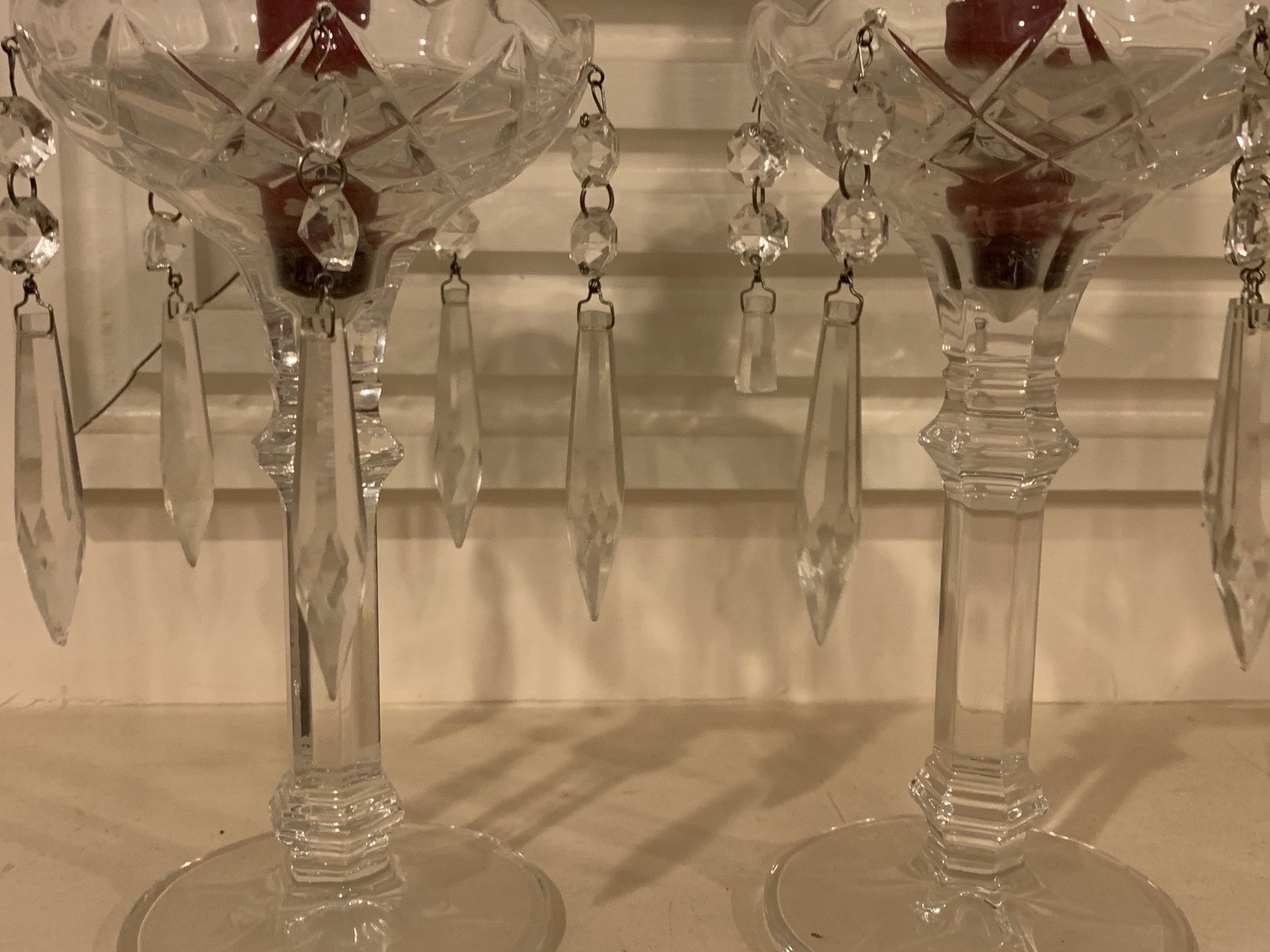 Crystal Candle Holders