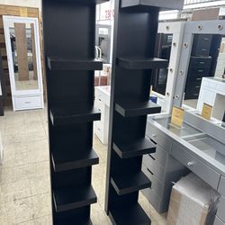 New Black Shelves