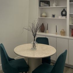 Round Dining Table - Marble