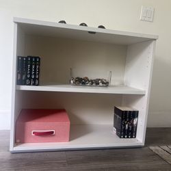 Bookcase, White,  Qty: 3/$40 Each
