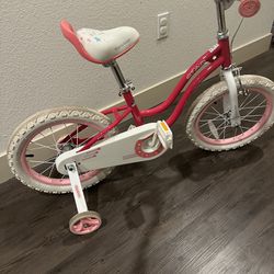 16” Royal Baby Girls Bike W/ Training Wheels