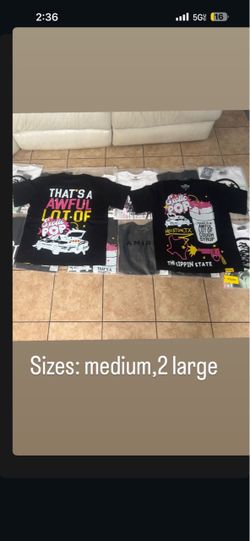 Awful lot of cough syrup shirt