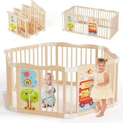 Wooden Baby Playpen(brand new)
