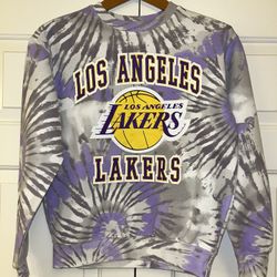 wmns sz XS lakers tie dye sweater 