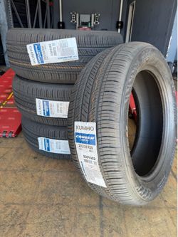 255/50/20 KUMHO CRUGEN 4 NEW TIRES INSTALLED ✅ INSTALADAS ✅