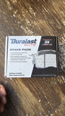 Duralast Brake Pads DE606