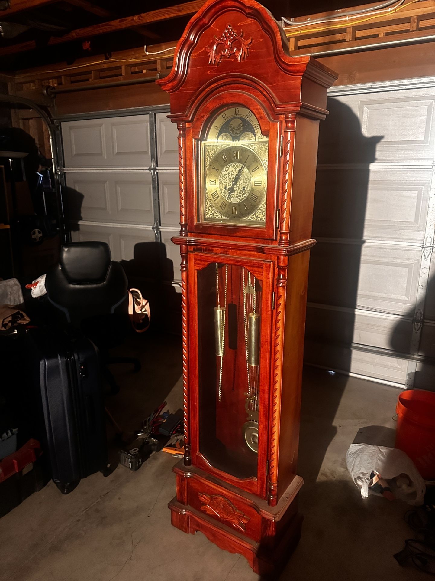 Antique Grandfather Clock