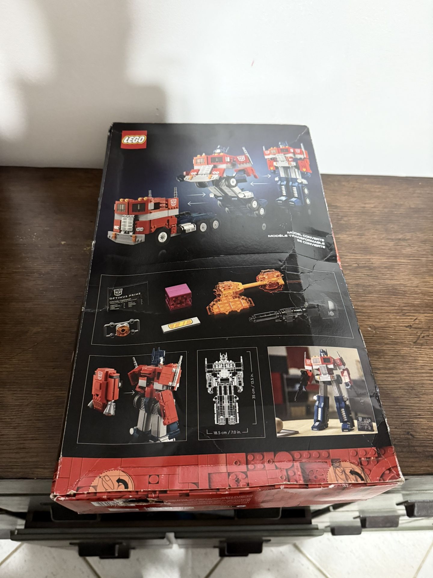 Lego Optimus prime