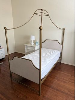 Girl’s Twin Bed AND Mattress