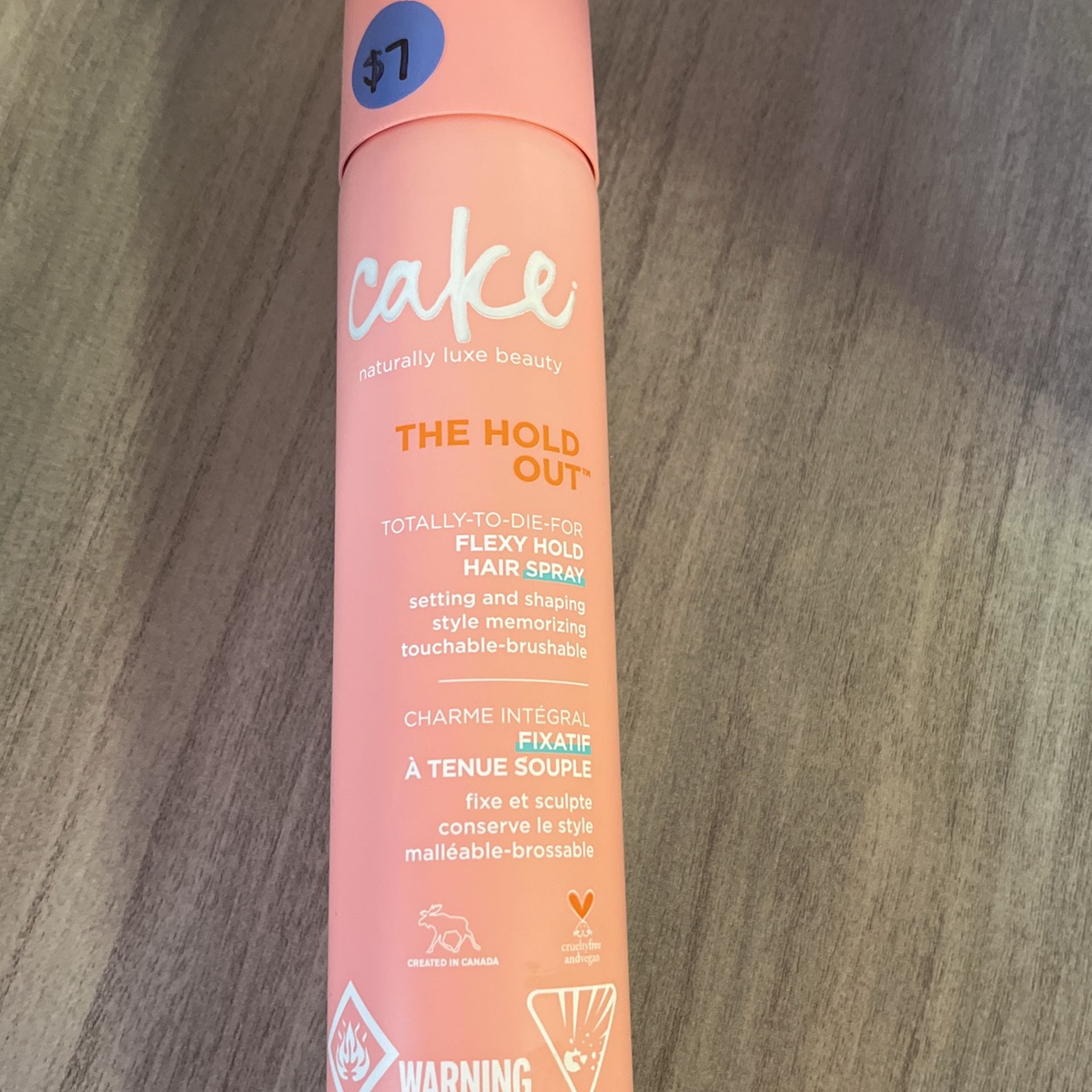 Cake Hair Spray/pure Zero Hair Spray $7 Each Or Take Both For $12