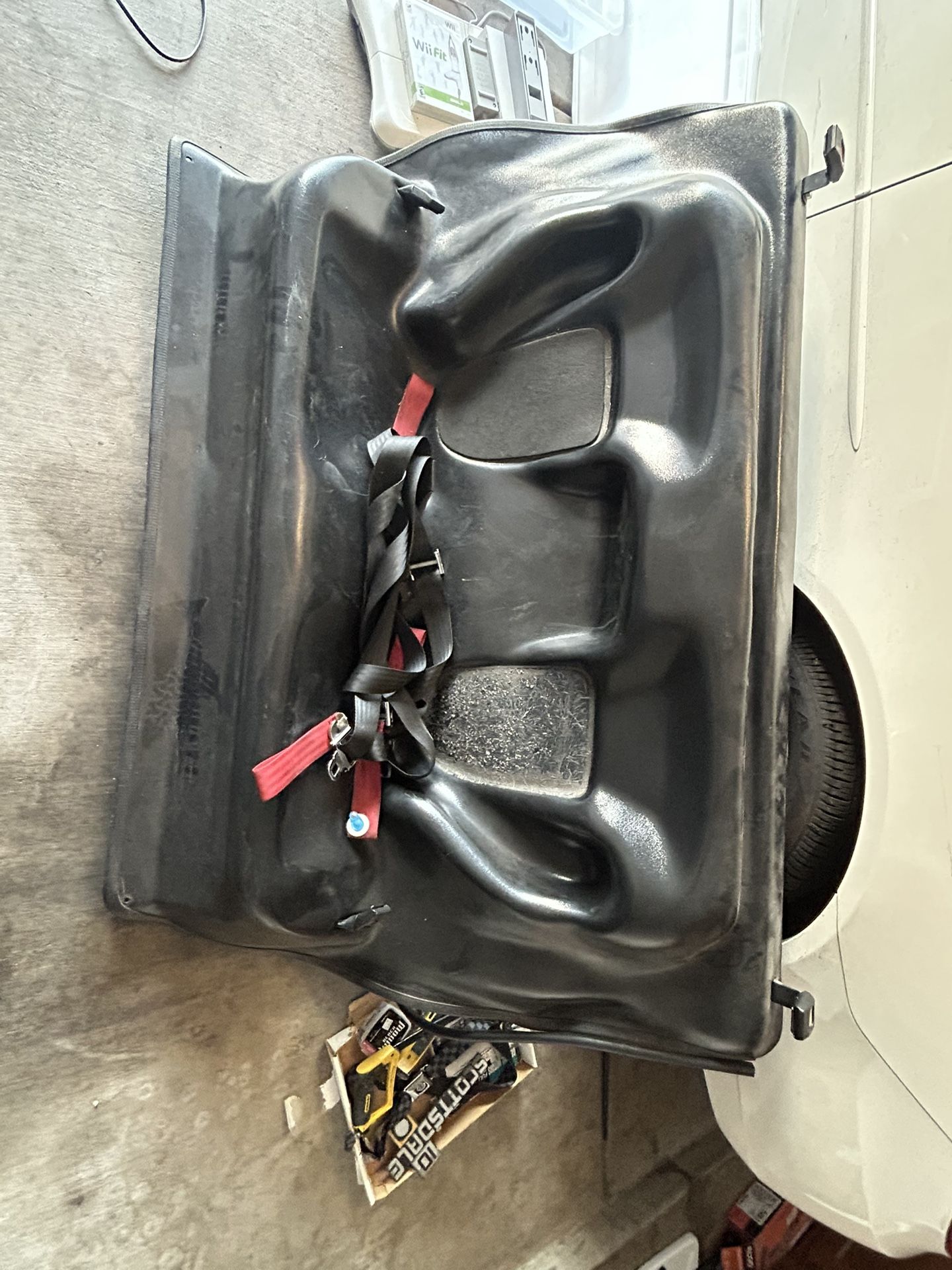 Tahoe Police Rear Seat