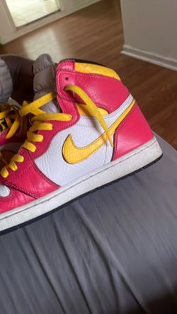 Jordan retro 1 high fusion red. Size 12.