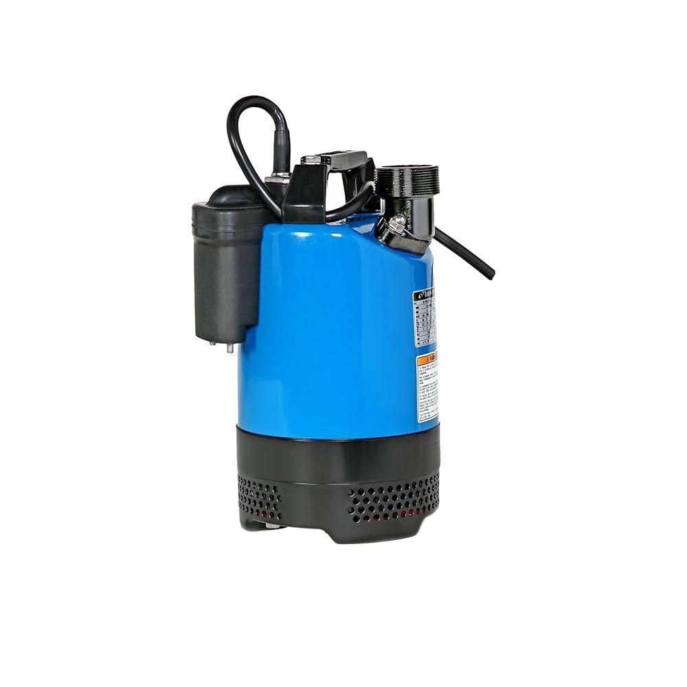 Tsurumi Pump LB-800A-62 2" 1HP Automatic Submersible Dewatering Pump 82GPM