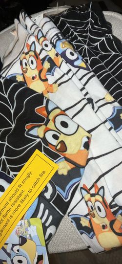 Bluey Kids Halloween Pajama Set 3 pc