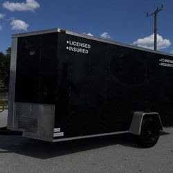 Lark 6x12 Enclosed Trailer 