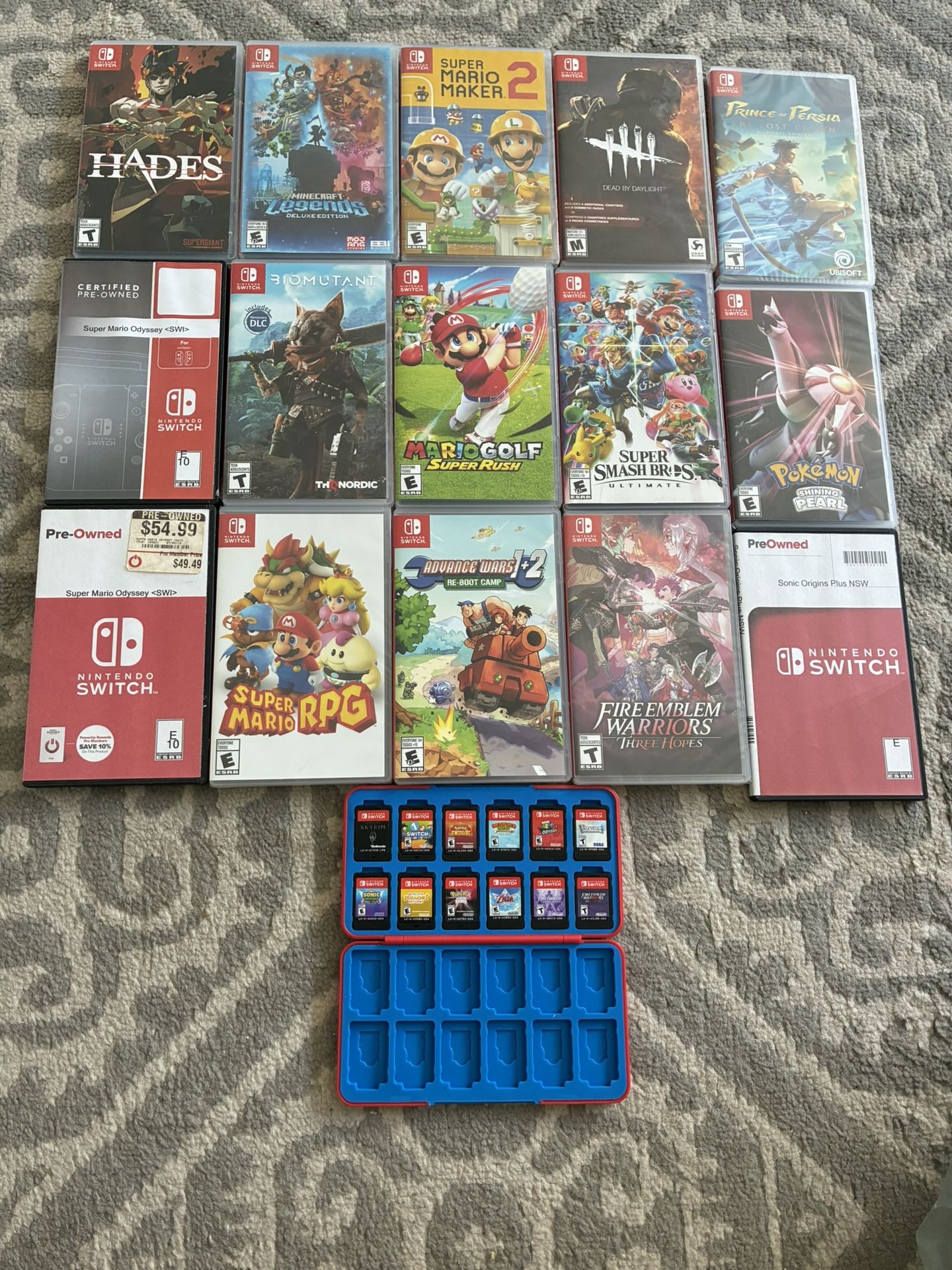 Nintendo Switch Game- Pokemon - Mario - Zelda And More - $35 firm Each no matter how many games purchased. 