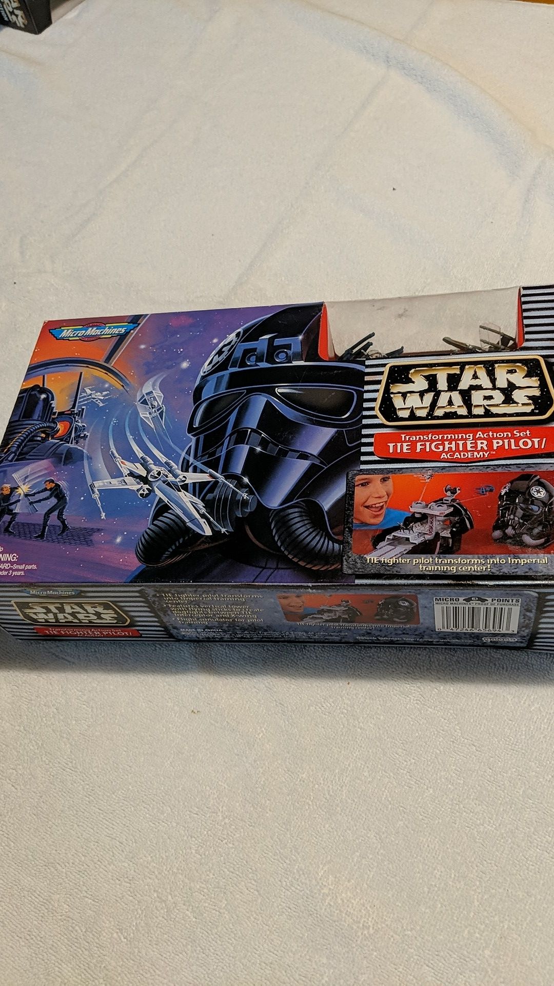 Star Wars micro machines transforming action set