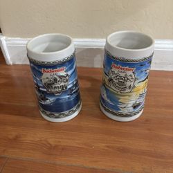 Budweiser US Navy Military series Beer Stein 1996