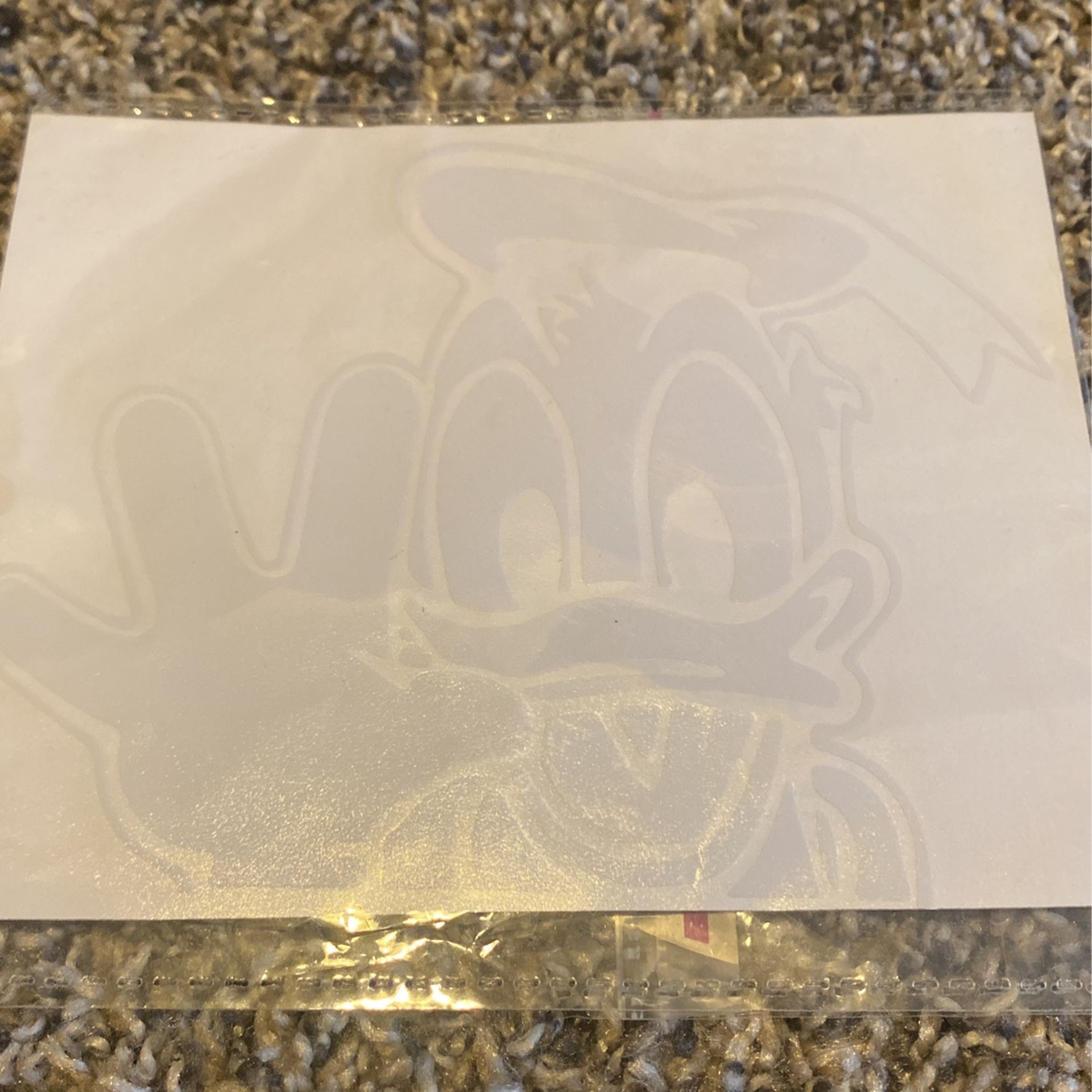 Donald Duck Window Decal