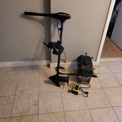 Electric Boat Motor  30 Lbs 3 Speeds 