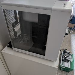 Fractal North (White Tempered Glass)