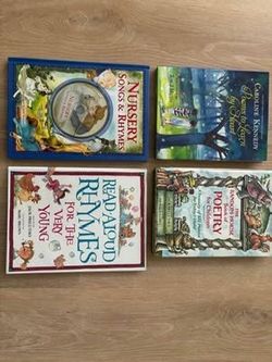 Children’s nursery rhymes/poems books lot