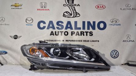 2016-2017 HONDA ACCORD COUPE HALOGEN WITH LED DRL HEADLIGHT RIGHT SIDE OEM