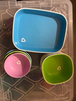 Toddler plates and bowls Munchkin