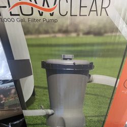 Low Clear Pump Pool Filter With One Tube
