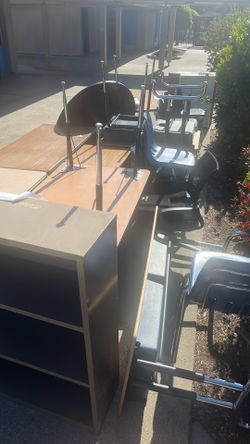 Tables chairs  5 dollars each