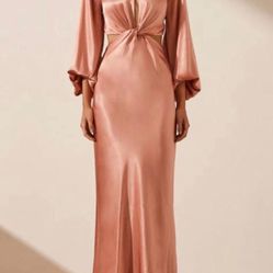 Shona Joy Rose gold Formal Dress