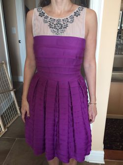 Purple dress