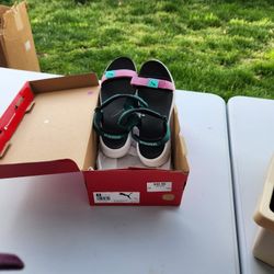 Brand New Pumas Sandals