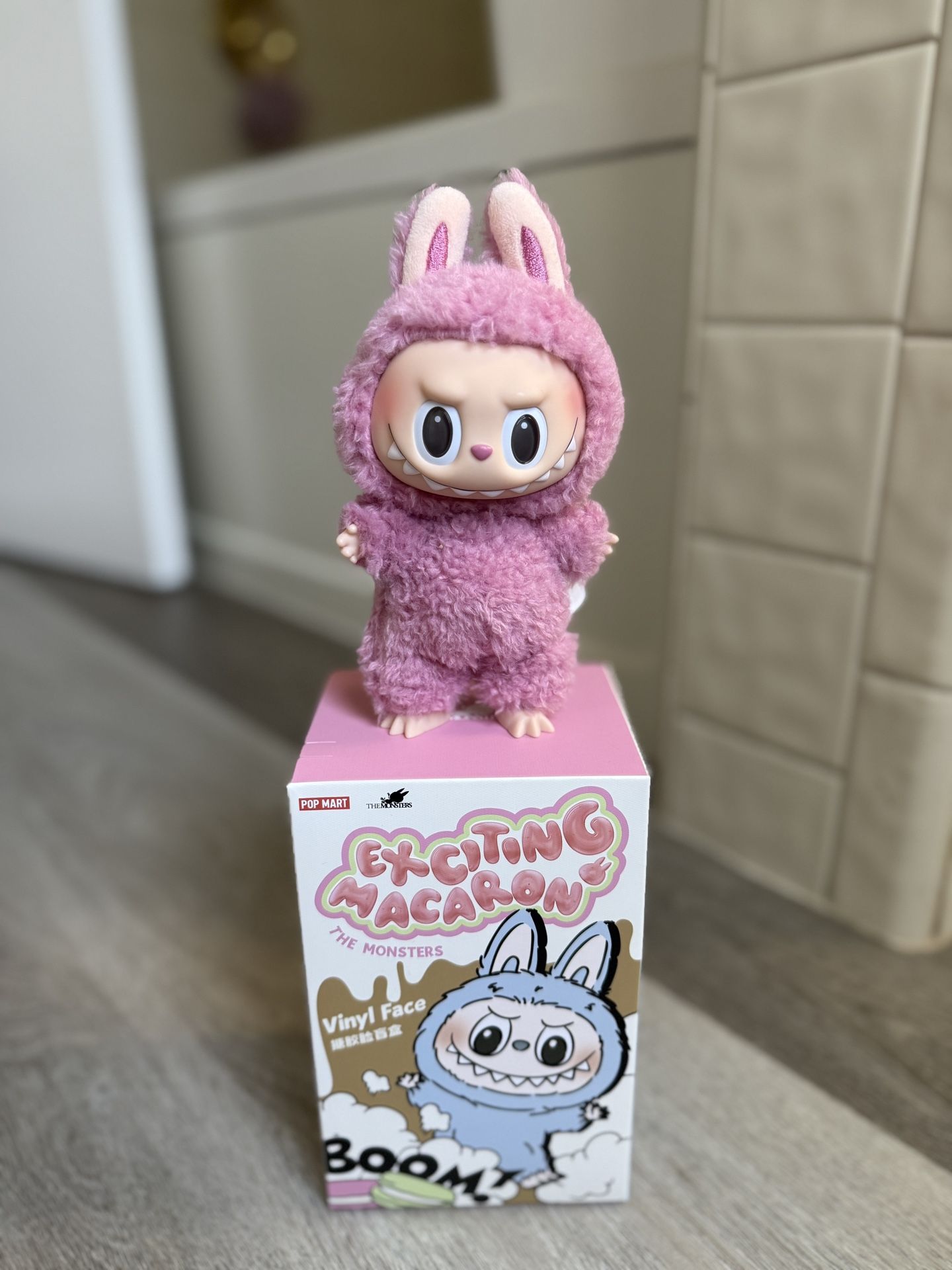 Labubu Lychee Berry Macaron