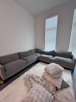 Grey Sectional Sofa - Pick Up Only Atlanta 30315