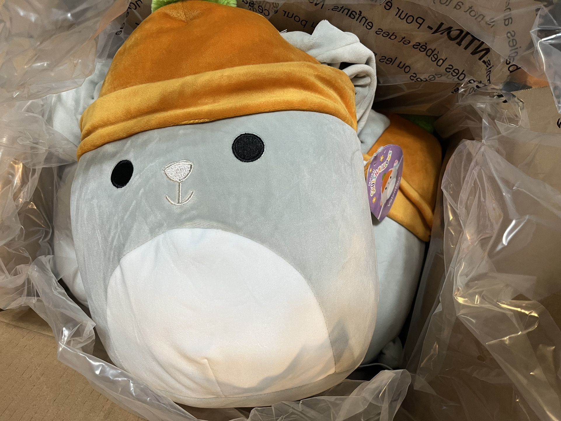 11 Inch Grey Bunny Squishmallos