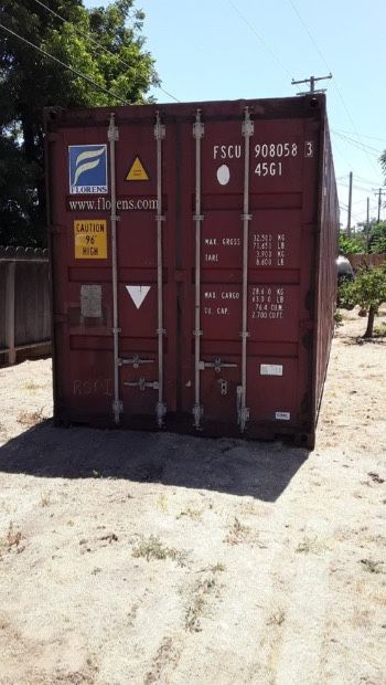 40-Foot Cargo-Worthy Wind & Watertight Container – $2,500with Delivery to Savannah GA