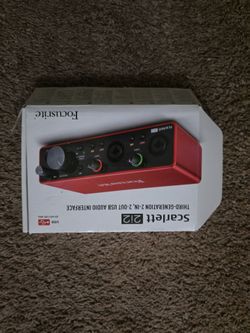 Focusrite Scarlett 2i2 3rd Generation