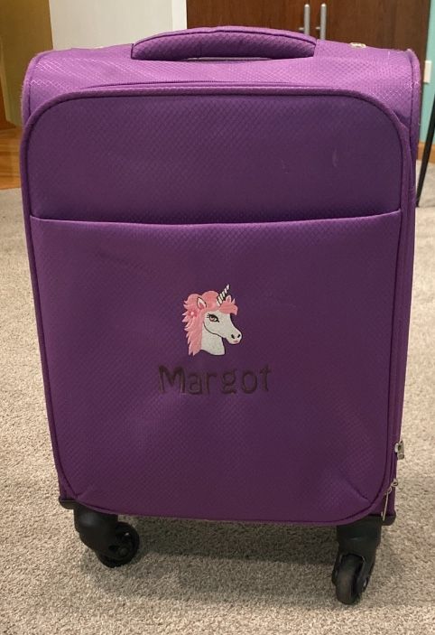 Kids Purple Luggage