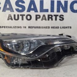 2017-2019 TOYOTA COROLLA LED HEADLIGHT RIGHT PASSENGER SIDE OEM 