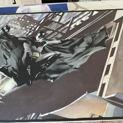 Alex Ross Batman Wall Canvas Art 