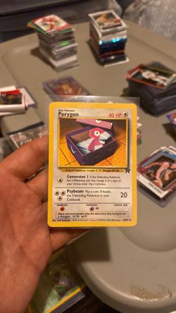 Porygon #048 Team Rocket NM Pokémon Card