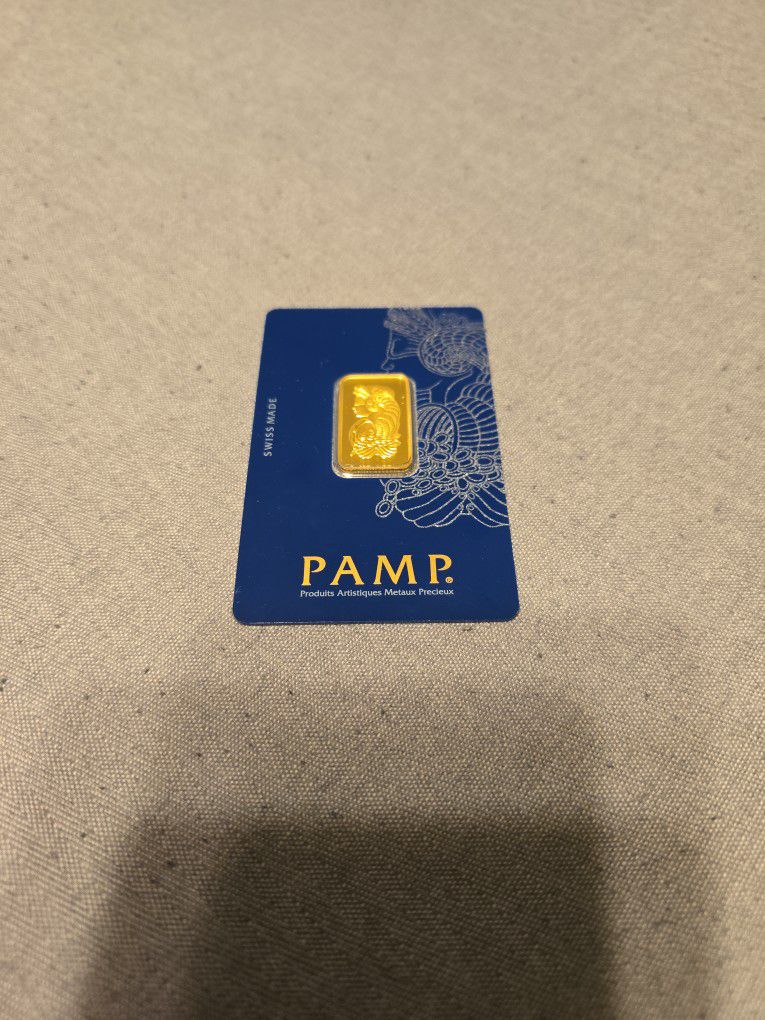 10 Gram Swiss Made PAMP Gold Bar