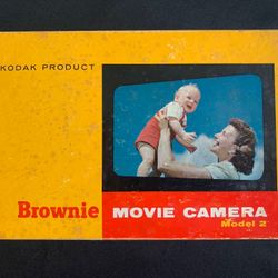 Vintage Brownie Movie Camera In Original Box