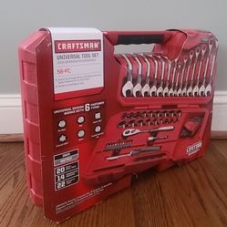 Craftsman 56-Piece Universal Mechanic's Tool Set - Brand New in Box Sealed