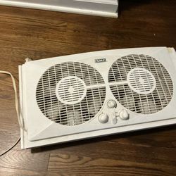A Very Good Window Fan, In Good Condition