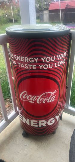 Coca-Cola Cooler On Wheels 