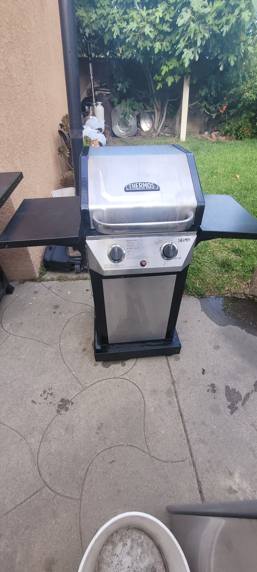 2 Burner Thermos Bbq Grill