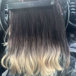 Bellami hair clip in extensions