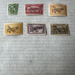 United States Philippines Airmail Set Of  6 MNH C46-51 Stamps 